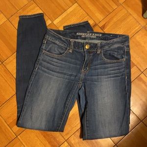 American eagle skinny jeans 6 long 🦅
